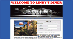 Desktop Screenshot of lindysdiner.com