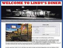 Tablet Screenshot of lindysdiner.com